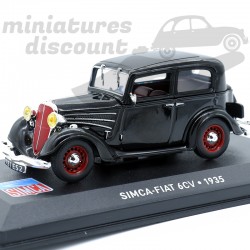 SIMCA FIAT 6 CV (NOIR) - 1/43ème en boite