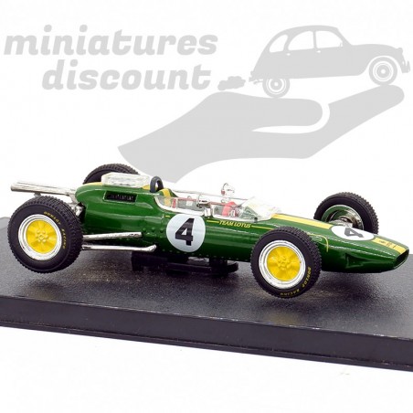 Miniature Atlas Editions F1 1/43 – Lotus Climax 25 N°31 – Jim Clark 1963 – Occasion