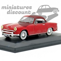 SIMCA 9 SPORT DE 1953 (ROUGE FONCÉ) - 1/43ème en boite