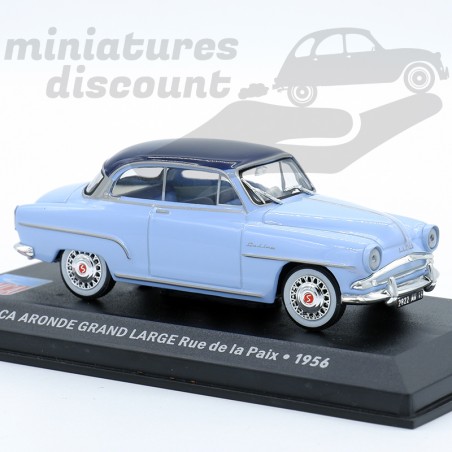 SIMCA ARONDE GRAND LARGE "RUE DE LA PAIX 1956" - 1/43ème en boite