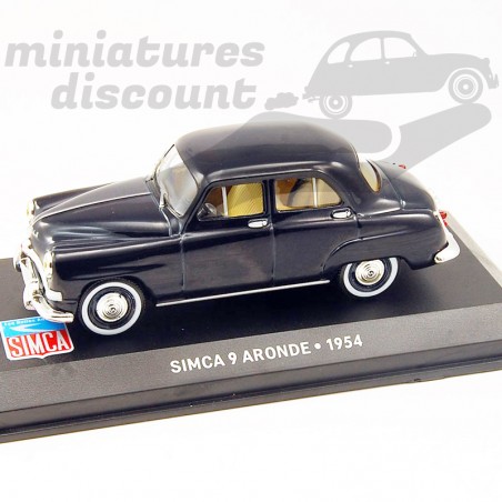 SIMCA 9 ARONDE DE 1954 (NOIR) - 1/43ème en boite