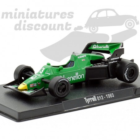 Formule1 Tyrrell 012 1983 - 1/43eme en boite