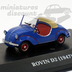 ROVIN D2 DE 1947 (BLEU) - 1/43ème en boite