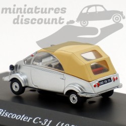 VOISIN BISCOOTER C-31 DE 1957 (GRIS CLAIR) - 1/43ème en boite