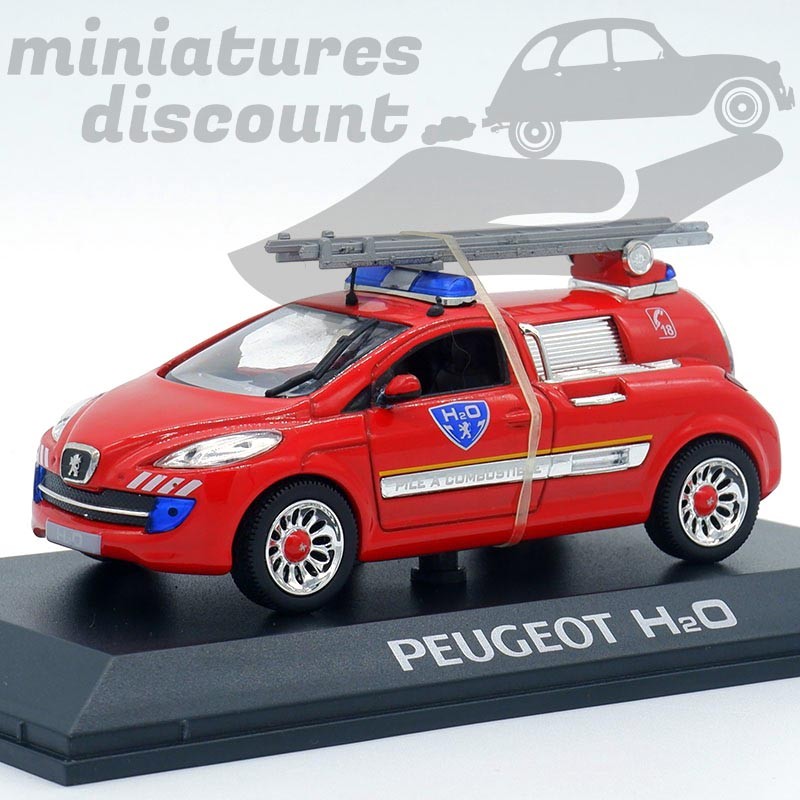 CONCEPT CAR PEUGEOT H2O (ROUGE) - 1/43ème en boite