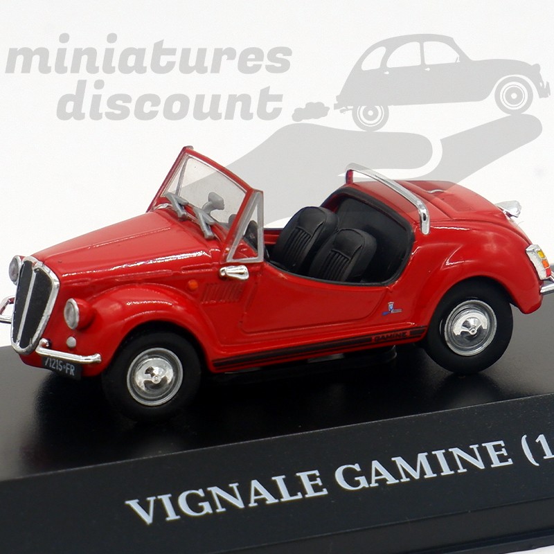VIGNALE GAMINE DE 1967 (ROUGE) - 1/43ème en boite