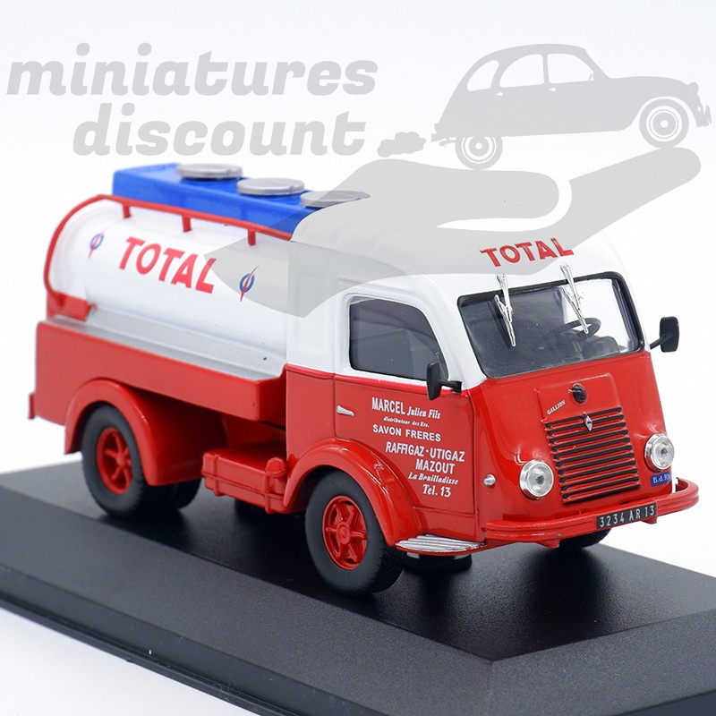 RENAULT GALLION "TOTAL" (ROUGE) - 1/43ème en boite