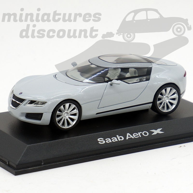 SAAB AERO X (GRIS) - 1/43ème en boite