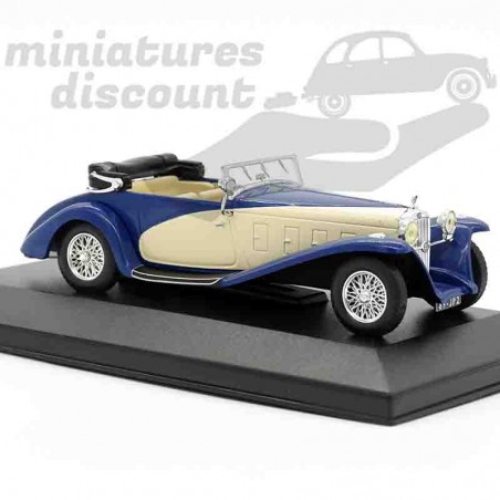 DELAGE D8SS DE 1932 (BLEU MARINE) - 1/43ème en boite