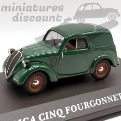 SIMCA CINQ FOURGONNETTE 1936 (VERT FONCÉ) - 1/43ème en boite