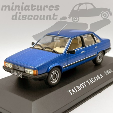 TALBOT TAGORA (BLEU) - 1/43ème en boite