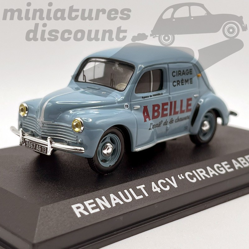Renault 4CV "Cirage Abeille" - 1/43ème en boite
