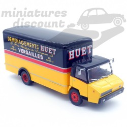 CAMION BERLIET STRADAIR " DÉMÉNAGEMENT HUET " (JAUNE) - IXO - 1/43ème en boite