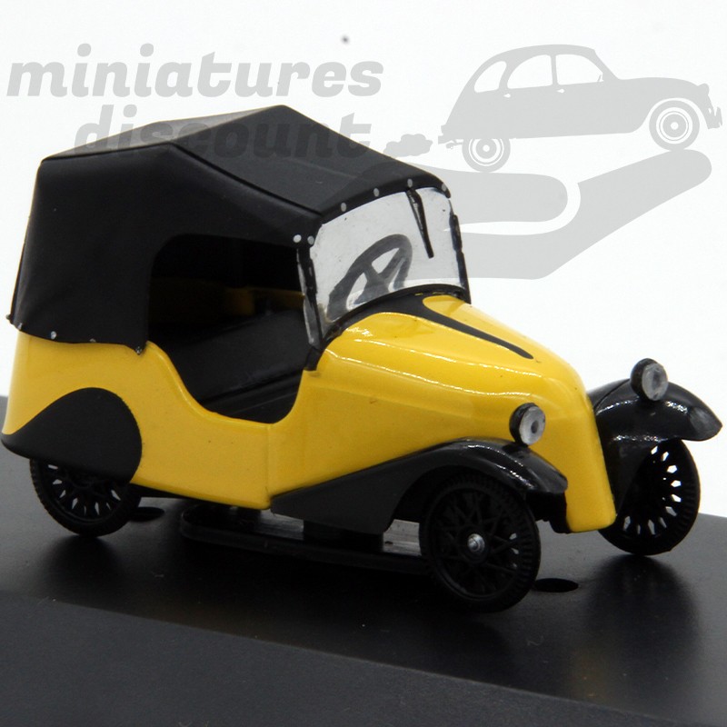 MOCHET CM 125 DE LUXE DE 1953 (JAUNE) - 1/43ème en boite