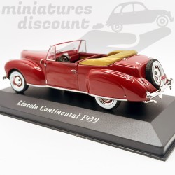LINCOLN CONTINENTAL 1939 (MARRON) - 1/43ème en boite