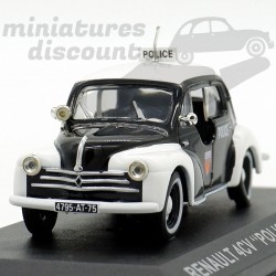 RENAULT 4CV "POLICE DE MONACO" (BLANC & NOIR) - 1/43ème en boite