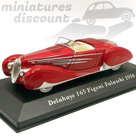 DELAHAYE 165 FIGONI FALASCHI DE 1938 - 1/43ème en boite