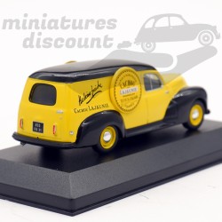 PEUGEOT 203 FOURGONNETTE "CACHOU LAJAUNIE" (JAUNE) - 1/32ème en boite