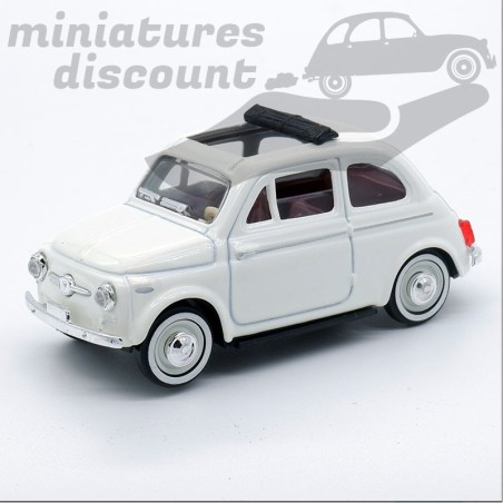 FIAT 500 1957 (BLANC) - SOLIDO - 1/43ème sans emballage