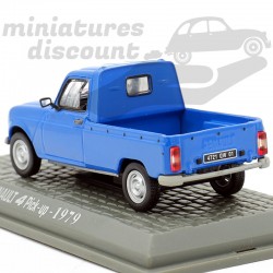 RENAULT 4L PICK-UP (BLEU) - 1/43ème en boite
