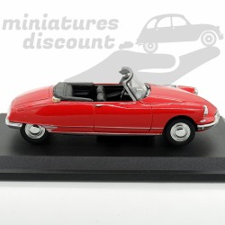 Citroen DS 19 Décapotable 1961 - 1/43ème sur socle