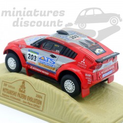 MITSUBISHI PAJERO EVOLUTION (ROUGE) - NOREV - 1/43ème en boite