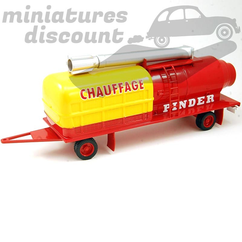 CHAUFFAGE " PINDER " CIRQUE PINDER (ROUGE) - 1/50ème sous blister