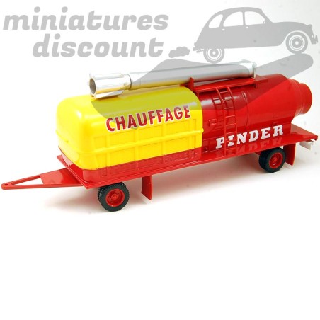 CHAUFFAGE " PINDER " CIRQUE PINDER (ROUGE) - 1/50ème sous blister