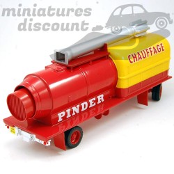 CHAUFFAGE " PINDER " CIRQUE PINDER (ROUGE) - 1/50ème sous blister