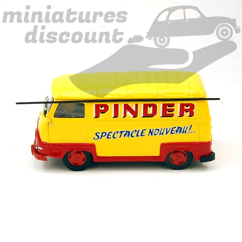 RENAULT ESTAFETTE " PINDER " CIRQUE PINDER (JAUNE) - 1/43ème sous blister