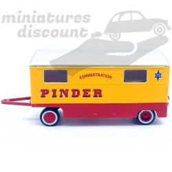 Remorque Pinder "Administration" - 1/64ème sous blister