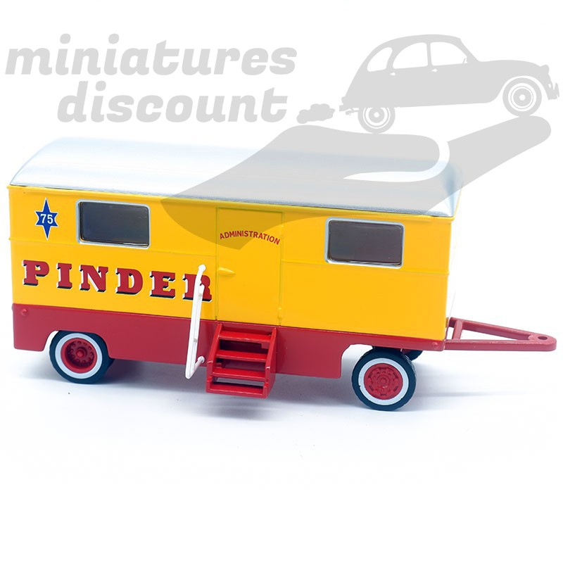 Remorque Pinder "Administration" - 1/64ème sous blister