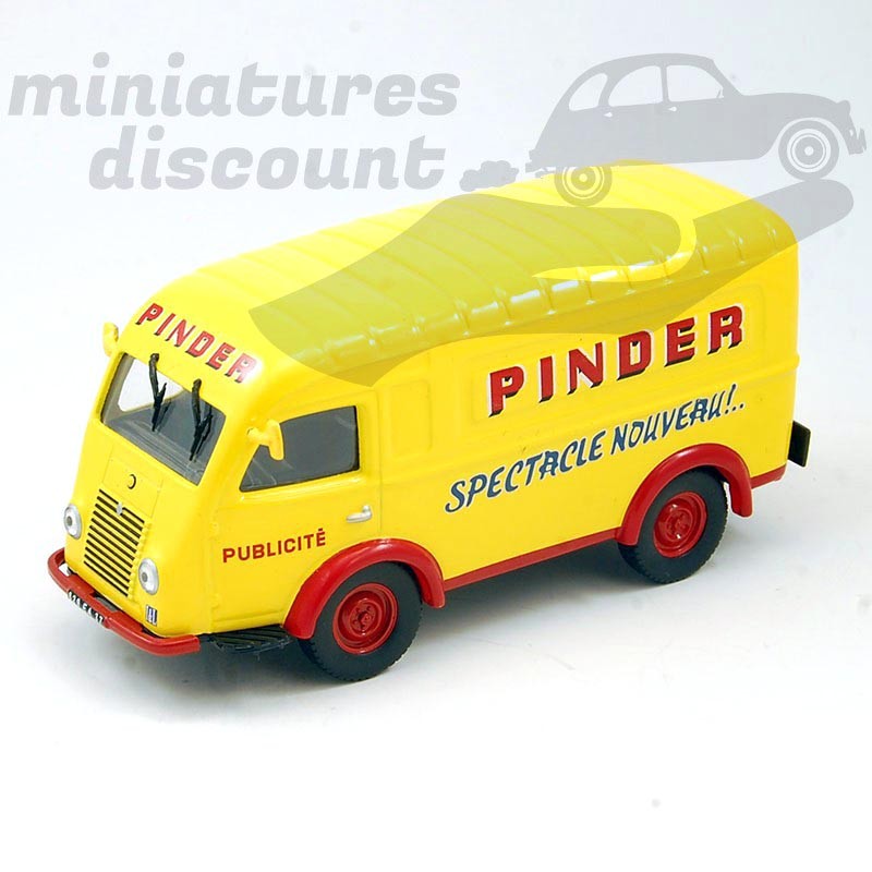 RENAULT 1000KG "PINDER" CIRQUE PINDER (JAUNE) - 1/43ème sous blister