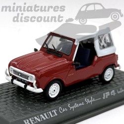 RENAULT CAR SYSTEME STYLE JP4 "BELLE ILE" DE 1983 (ROUGE) - 1/43ème en boite