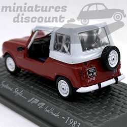 RENAULT CAR SYSTEME STYLE JP4 "BELLE ILE" DE 1983 (ROUGE) - 1/43ème en boite