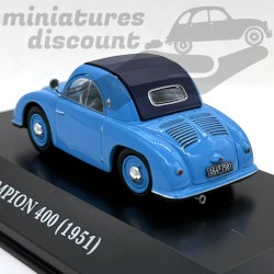 CHAMPION 400 DE 1951 (BLEU) - 1/43ème sous blister