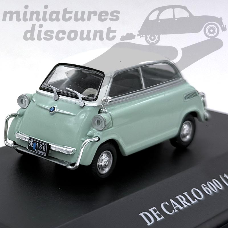 DE CARLO 600 DE 1960 (ROUGE) - 1/43ème en boite