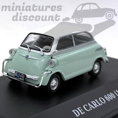 DE CARLO 600 DE 1960 (ROUGE) - 1/43ème en boite