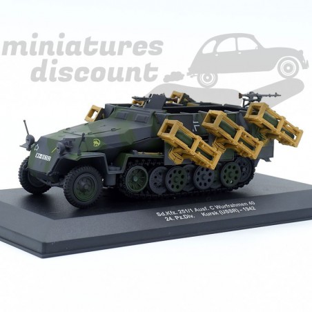 SD Kfz 251/1 Ausf C Wurfrahmen 40 24. Pz Div Kursk USSR 1942 - 1/43ème en boite