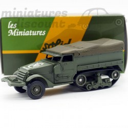 HALF TRACK WAGRAM BÂCHÉ (VERT MILITAIRE) - SOLIDO - 1/50ème en boite