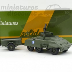 Combat Car M-20 & Remorque - Solido - 1/50ème en boite