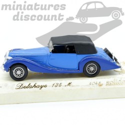 DELAHAYE 135M BLEU (BLEU) - SOLIDO - 1/43ème en boite