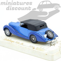 DELAHAYE 135M BLEU (BLEU) - SOLIDO - 1/43ème en boite
