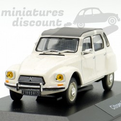 Citroën Dyane (blanche)  -...