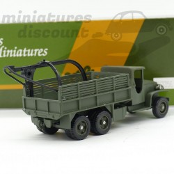 CAMION GMC DÉPANNEUSE (VERT MILITAIRE) - SOLIDO - 1/50ème en boite