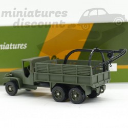 CAMION GMC DÉPANNEUSE (VERT MILITAIRE) - SOLIDO - 1/50ème en boite
