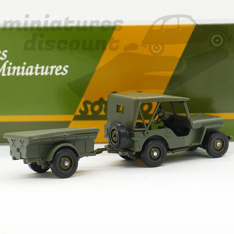 Scatola Per Jeep Willys Militare 80B – Dinky Toys – Riproduzione