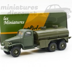 CAMION GMC CITERNE (VERT MILITAIRE) - SOLIDO - 1/50ème en boite
