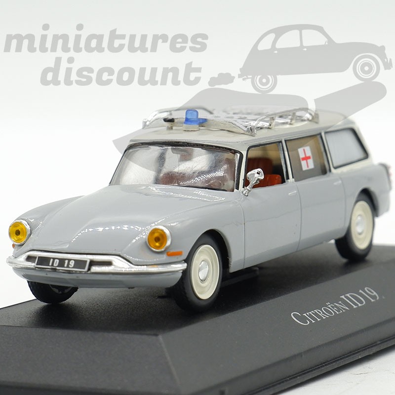CITROËN ID 19 AMBULANCE (GRIS CLAIR) - 1/43ème en boite