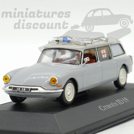 CITROËN ID 19 AMBULANCE (GRIS CLAIR) - 1/43ème en boite